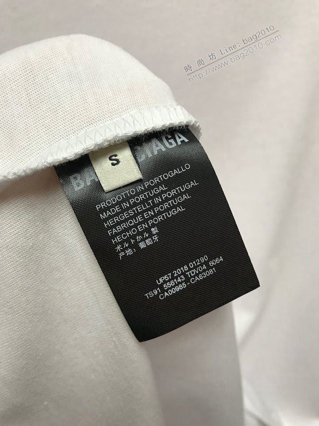 Balenciaga男T恤 2020新款 頂級版本 巴黎世家男短袖衣  tzy2430